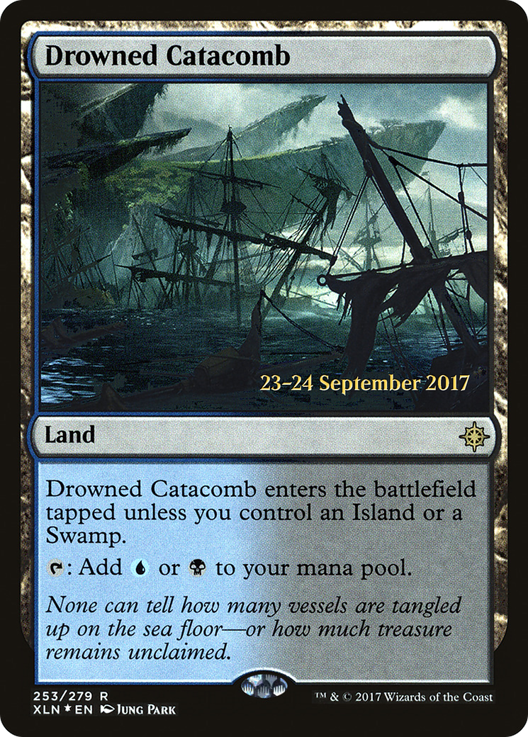 Drowned Catacomb (253) (Prerelease) - Foil