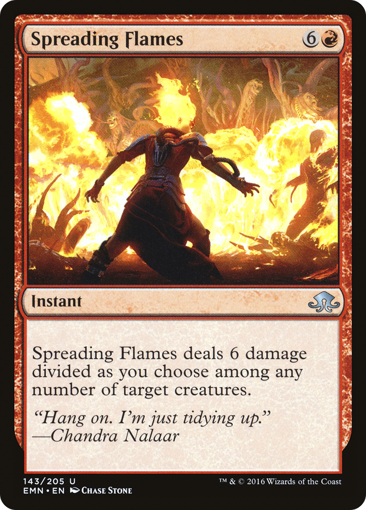 Spreading Flames - Foil