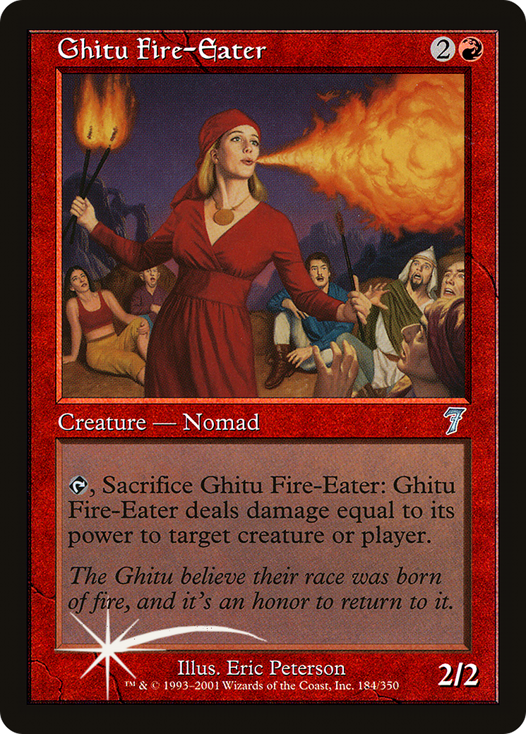 Ghitu Fire-Eater - Foil