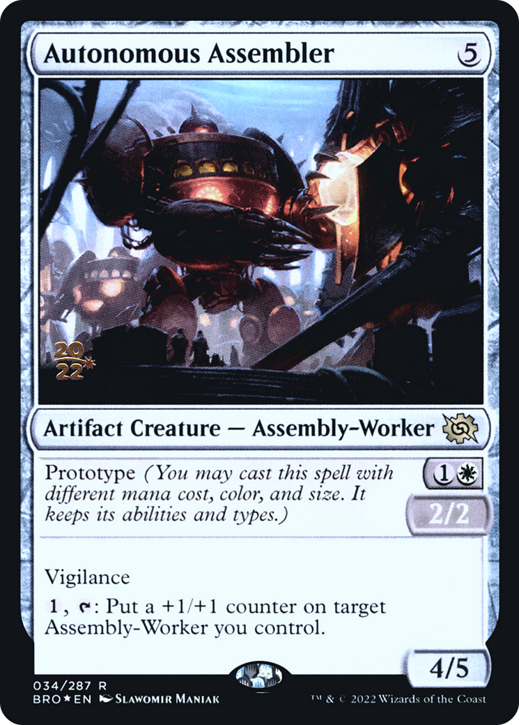Autonomous Assembler (034) (Prerelease) - Foil