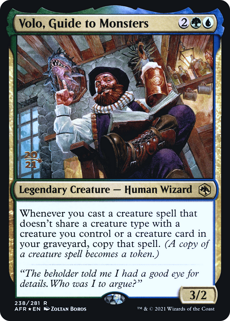 Volo, Guide to Monsters (238) (Prerelease) - Foil