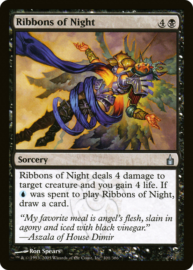 Ribbons of Night - Foil