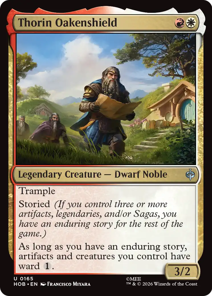 Thorin Oakenshield (0165) (HOB) - Foil