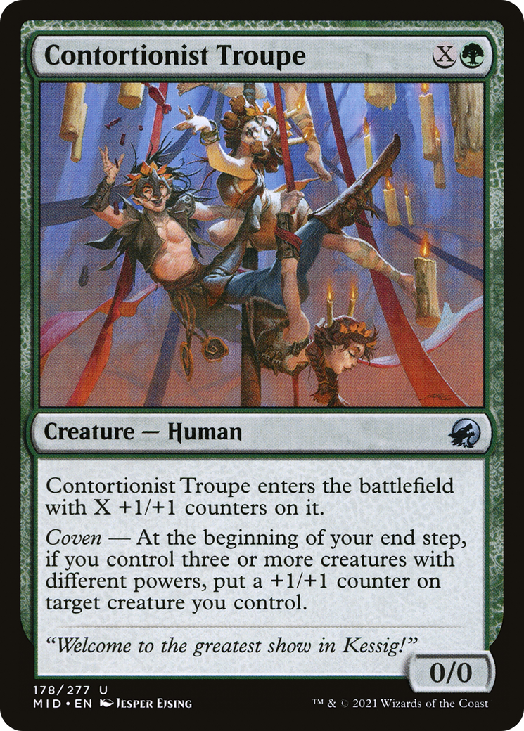 Contortionist Troupe - Foil