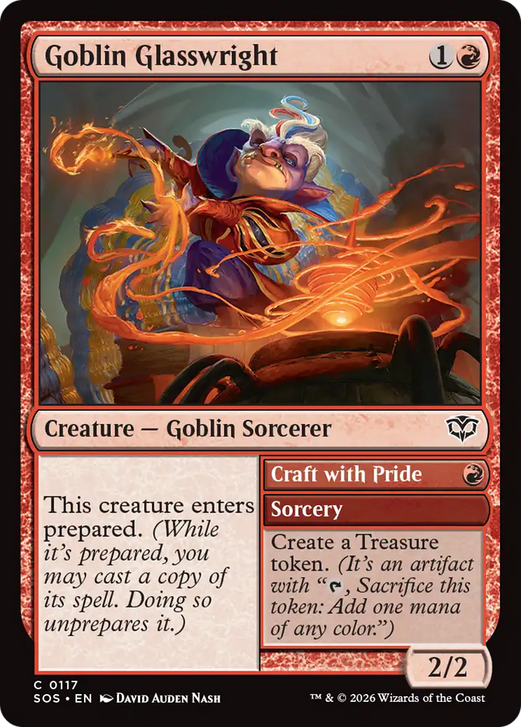 Goblin Glasswright // Craft with Pride (SOS)