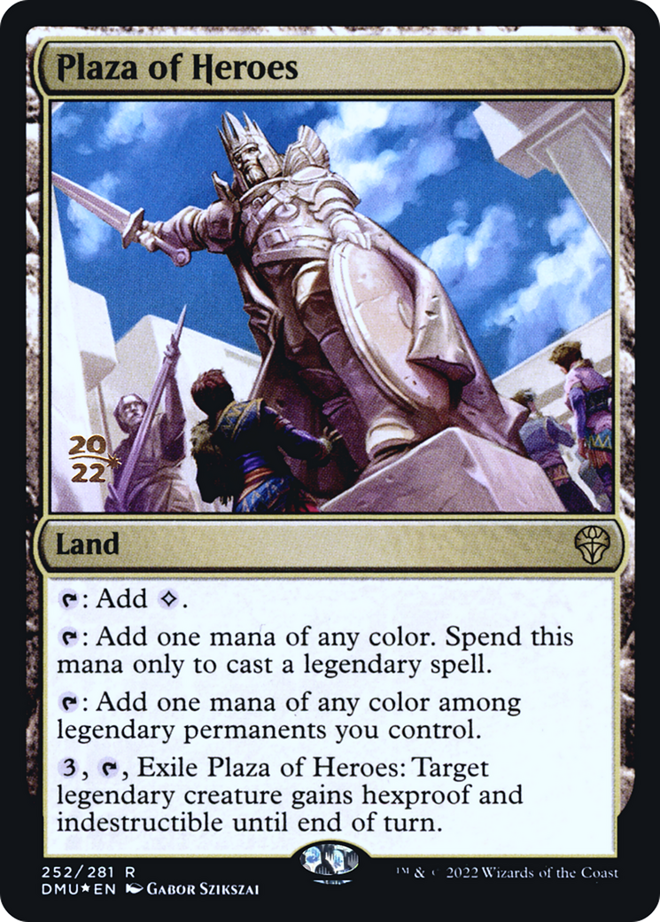 Plaza of Heroes (252) (Prerelease) - Foil