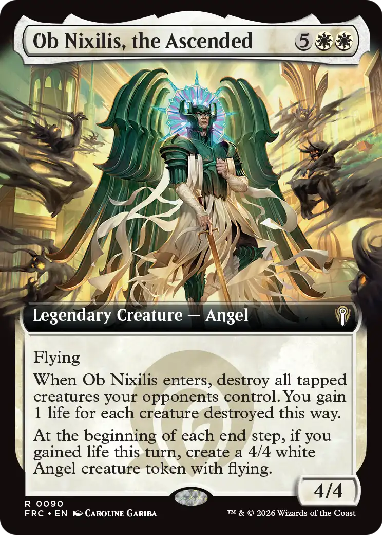 Ob Nixilis, the Ascended (0090) (Extended Art) (FRC)