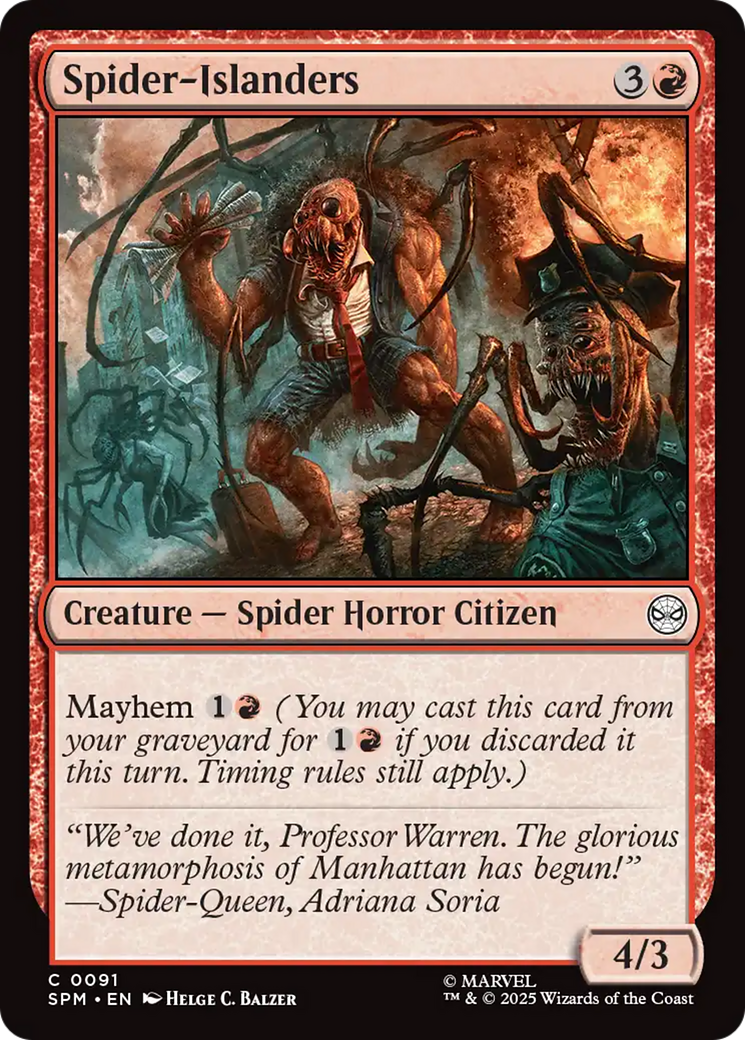 Spider-Islanders - Foil
