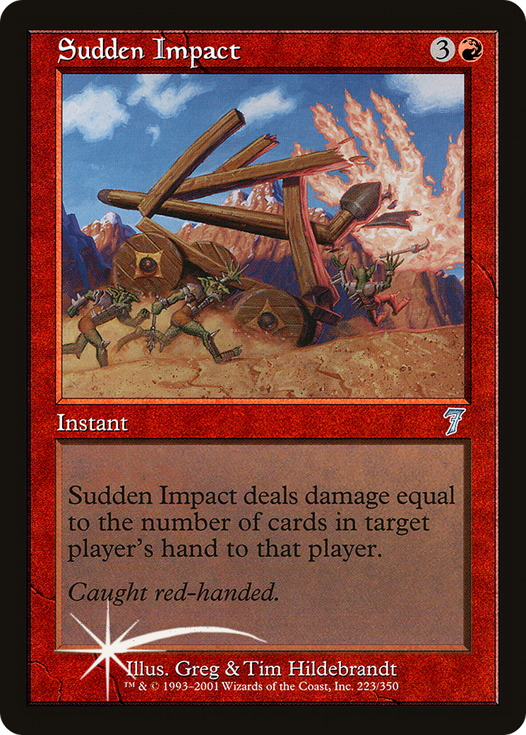 Sudden Impact - Foil