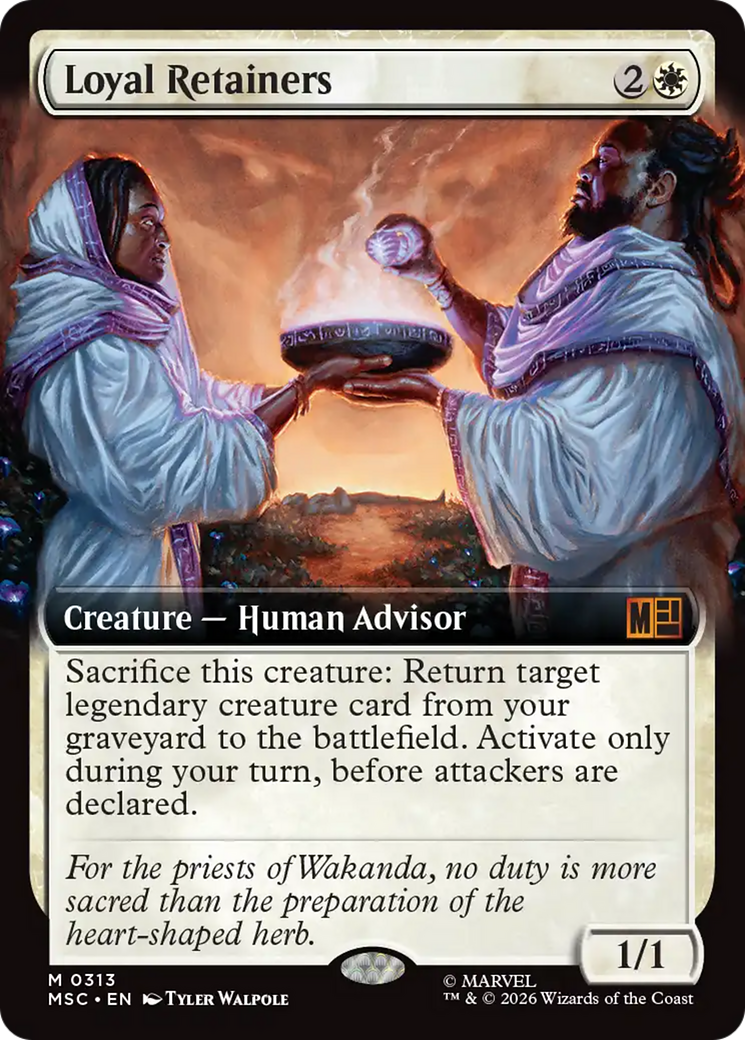 Loyal Retainers (0313) (Extended Art) (MSC)