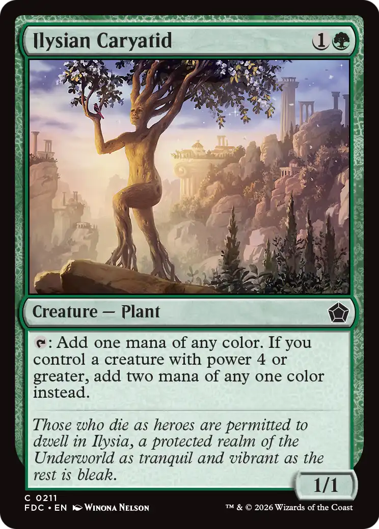 Ilysian Caryatid (FDC)