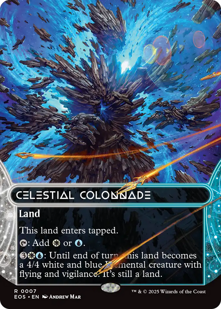 Celestial Colonnade (0007) (Borderless) - Foil