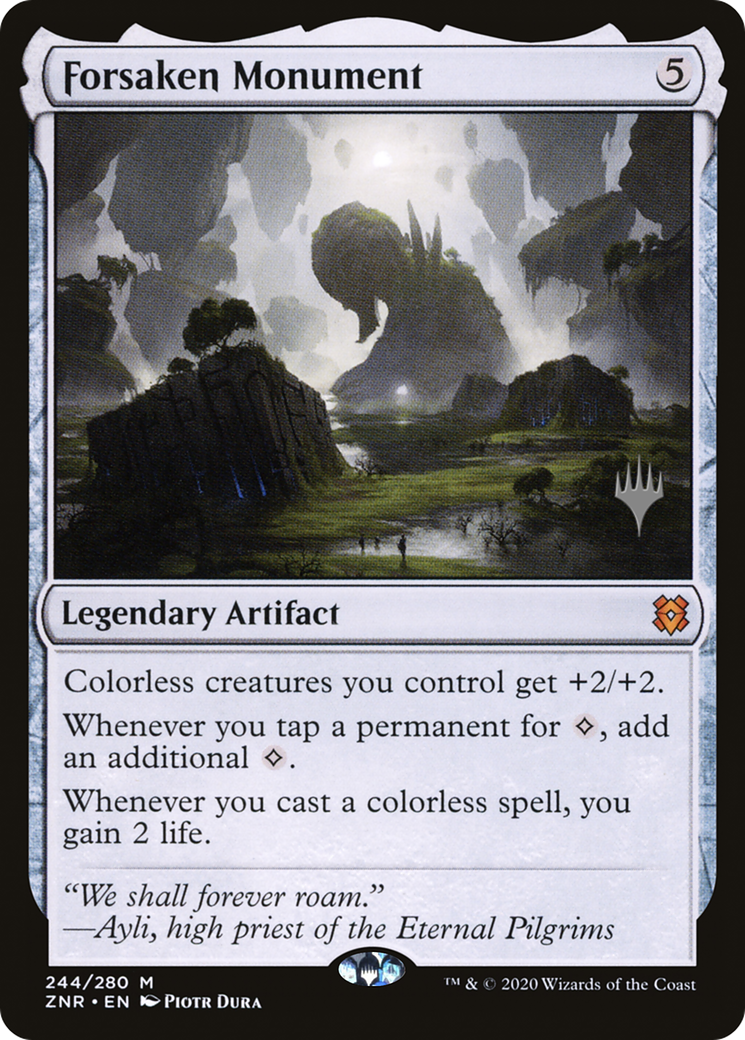 Forsaken Monument (244) (Promo Pack) - Foil