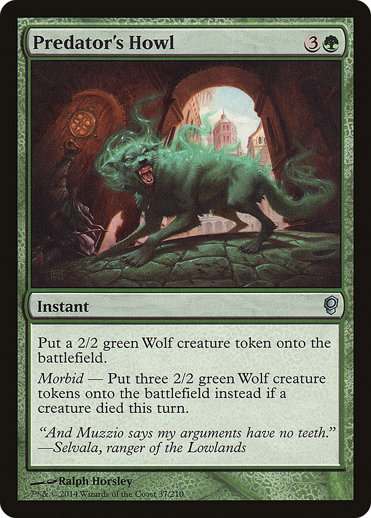 Predator's Howl - Foil