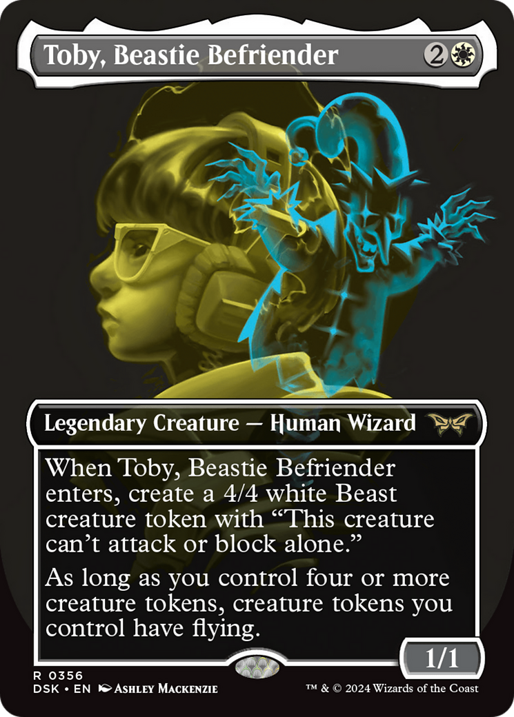 Toby, Beastie Befriender (0356) (Borderless) (Showcase)