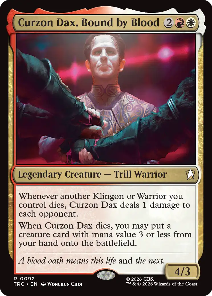 Curzon Dax, Bound by Blood (TRC)