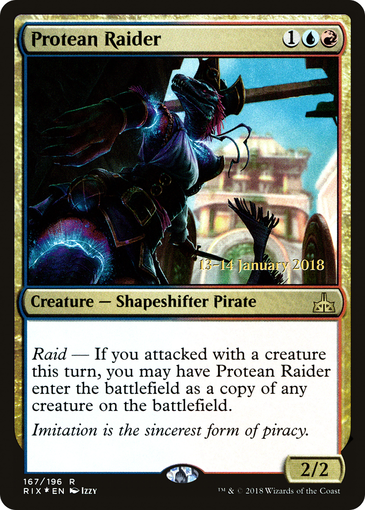 Protean Raider (167) (Prerelease) - Foil