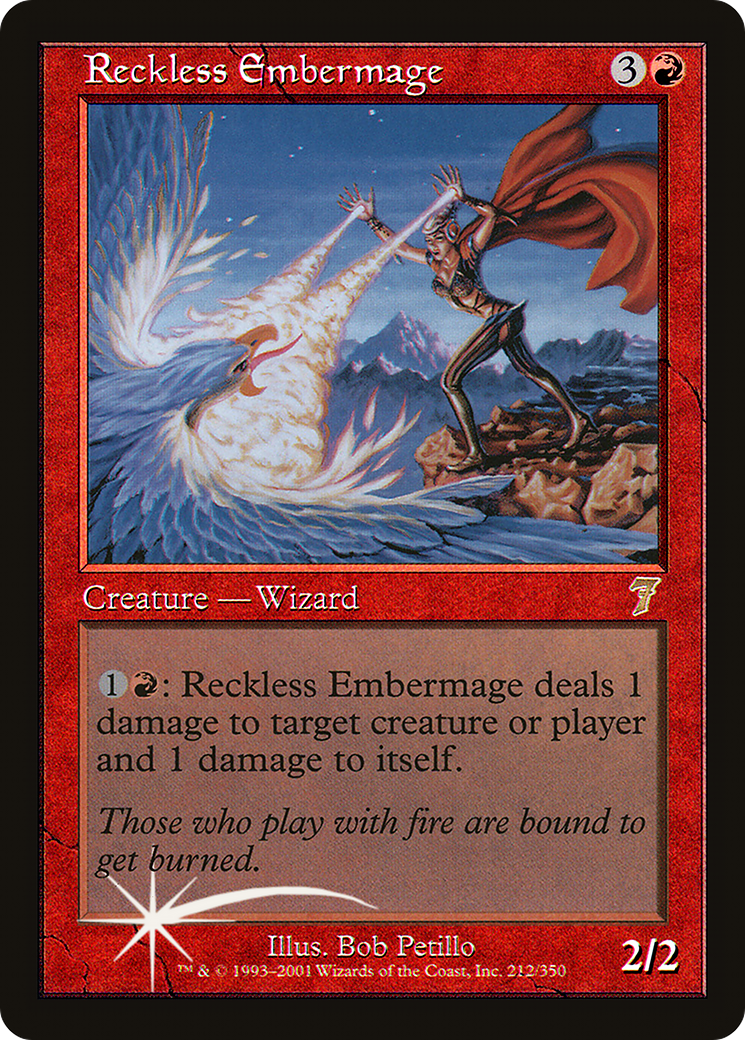 Reckless Embermage - Foil