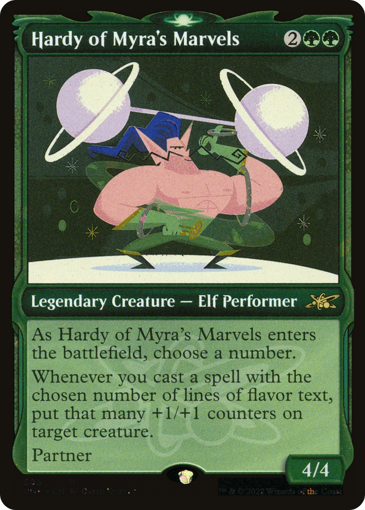 Hardy of Myra's Marvels (503) (Showcase) - Galaxy Foil