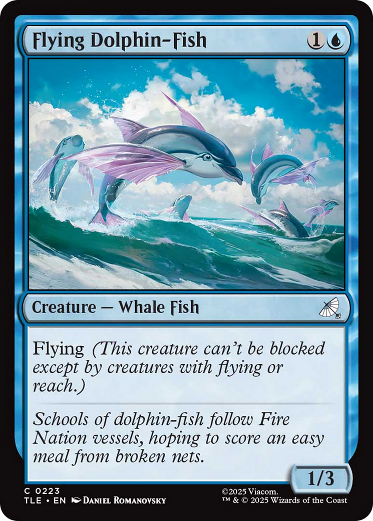 Flying Dolphin-Fish - Foil tle