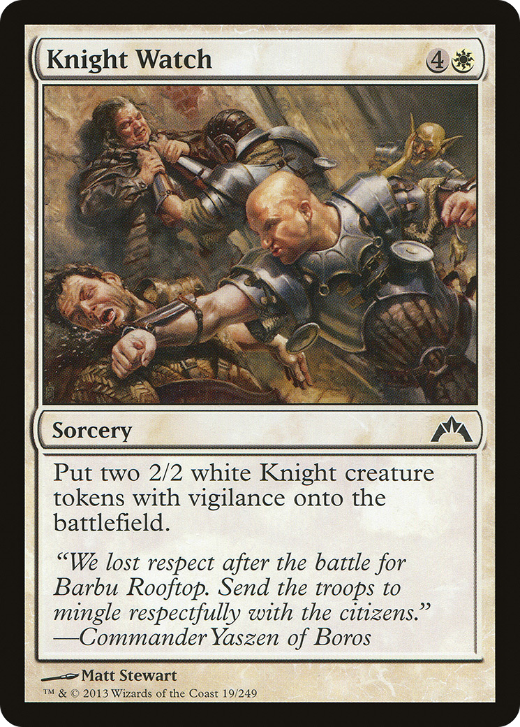 Knight Watch - Foil