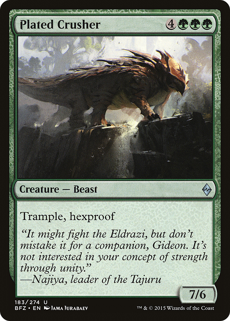 Plated Crusher - Foil