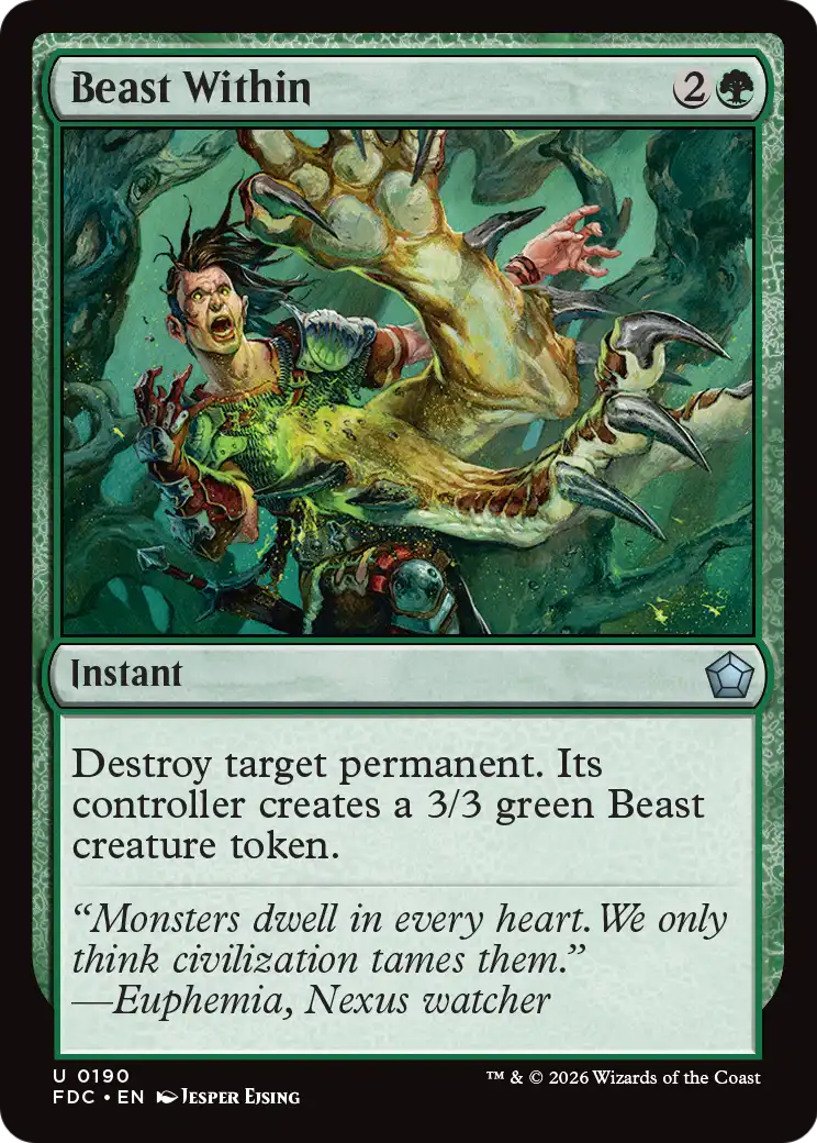 Beast Within (FDC)