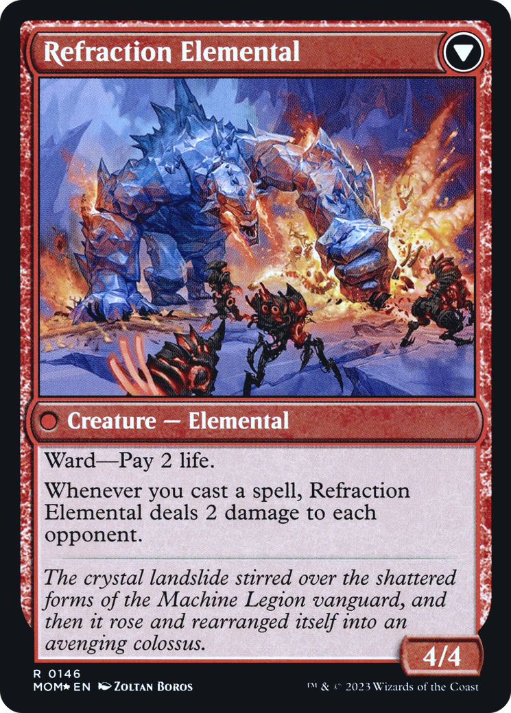 Invasion of Karsus // Refraction Elemental (0146) (Prerelease) (PMOM) - Foil