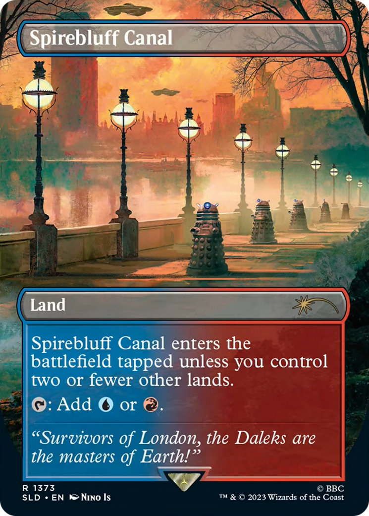 Spirebluff Canal (1373) (Borderless) - Foil