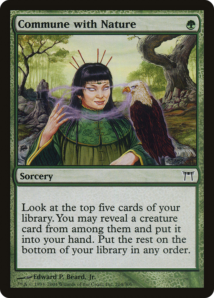 Commune with Nature - Foil