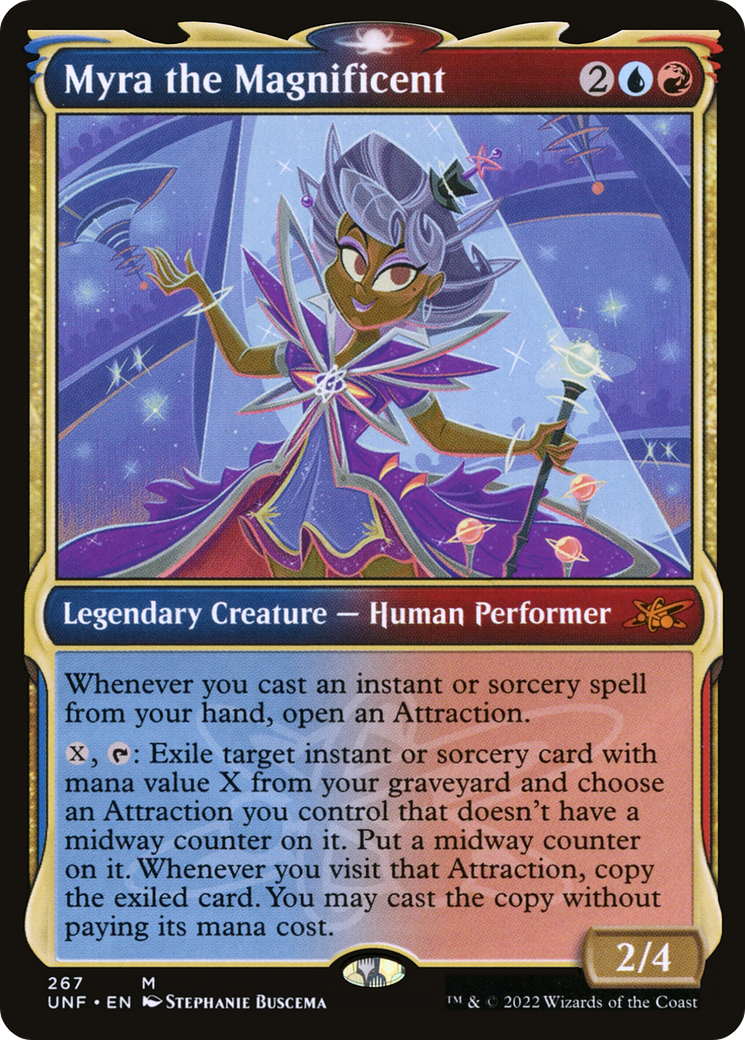 Myra the Magnificent (267) (Showcase) - Foil