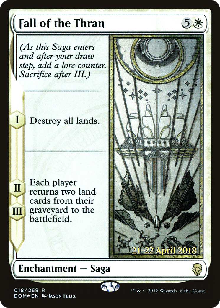 Fall of the Thran (018) (Prerelease) - Foil
