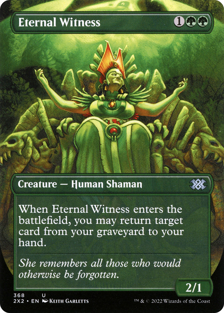 Eternal Witness (368) (Borderless) - Foil