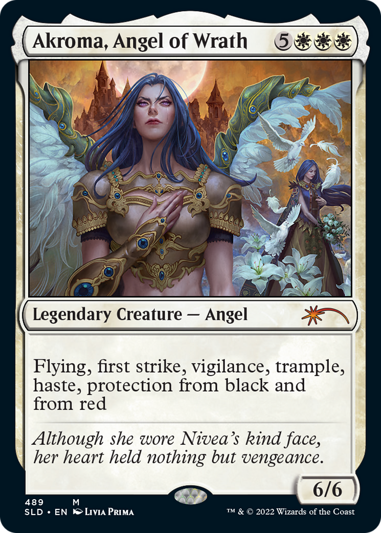 Akroma, Angel of Wrath (489) - Foil