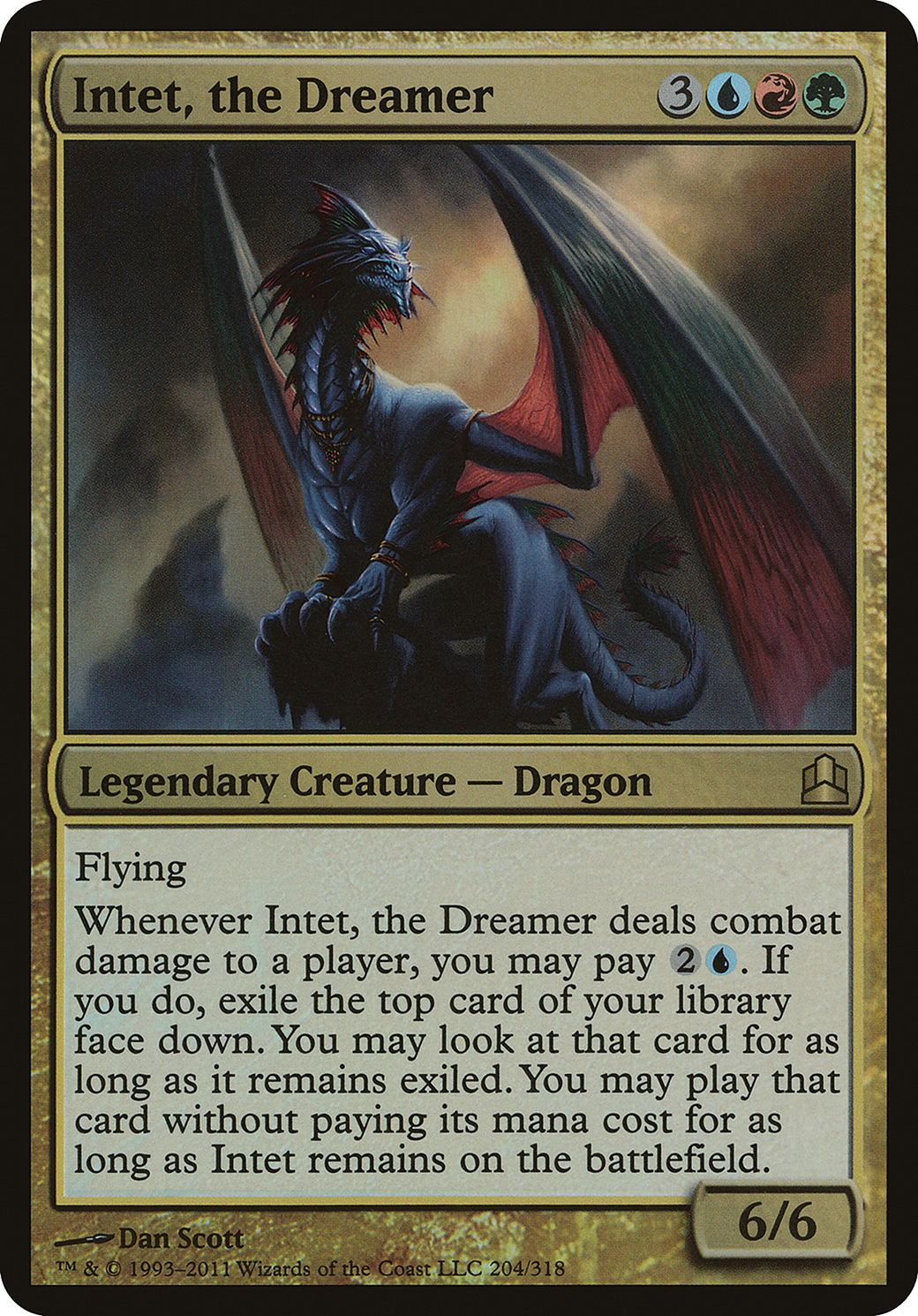 Intet, the Dreamer (Oversized) - Foil