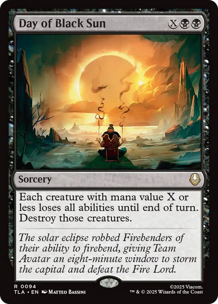 Day of Black Sun - Foil tla