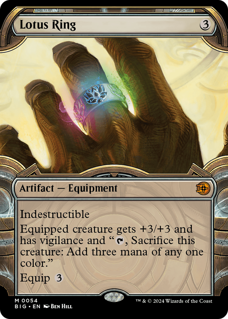 Lotus Ring (0054) (Showcase) - Foil