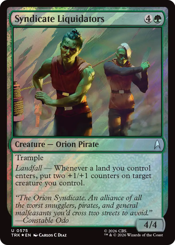 Syndicate Liquidators (TRK) - Surge Foil