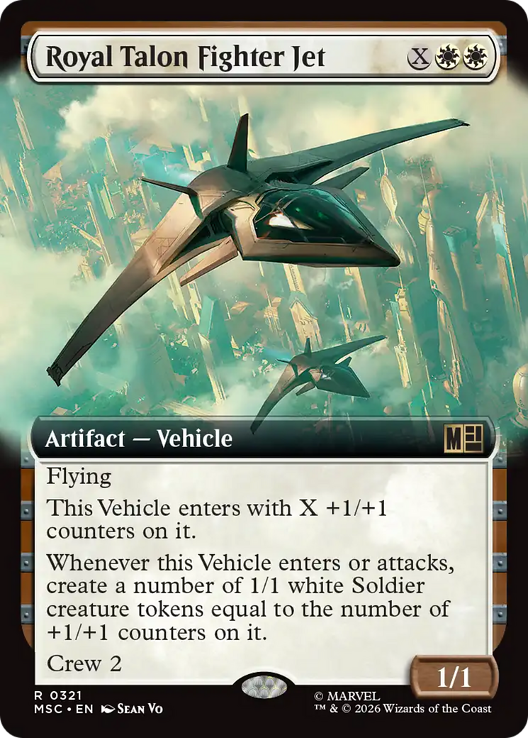 Royal Talon Fighter Jet (0321) (Extended Art) (MSC)
