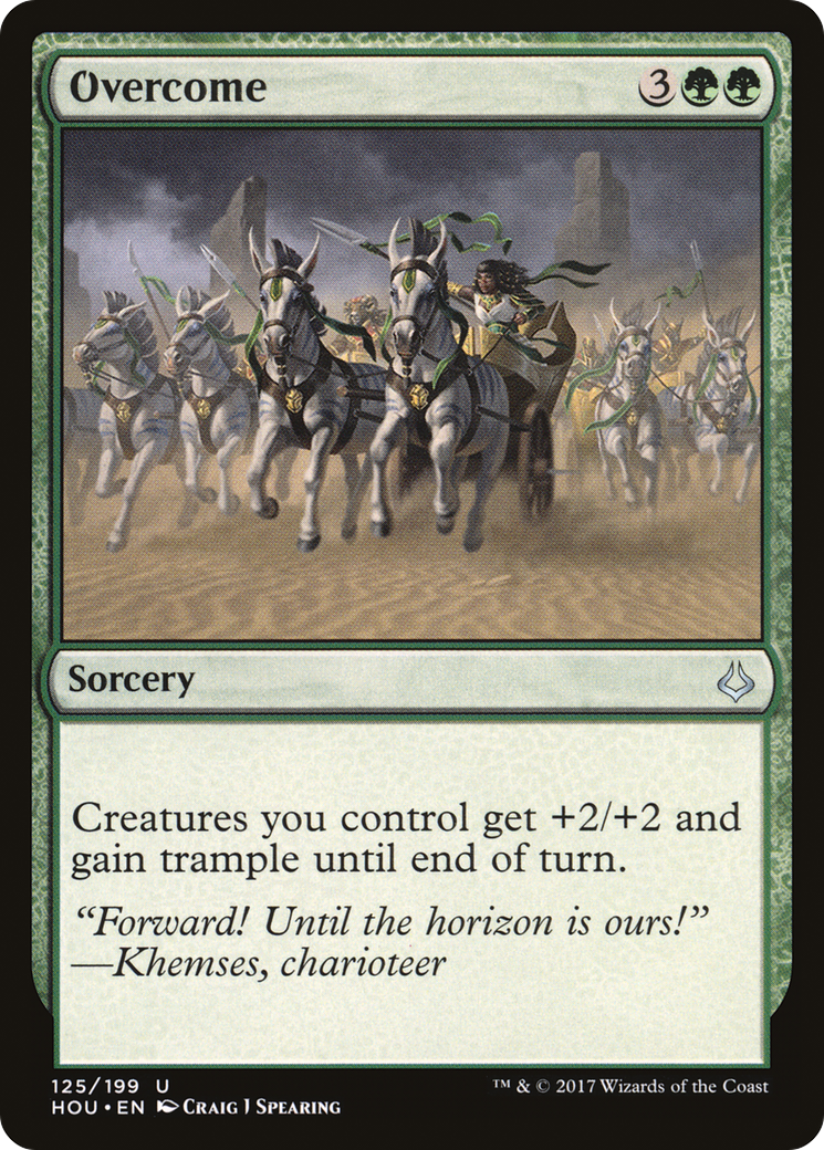 Overcome - Foil