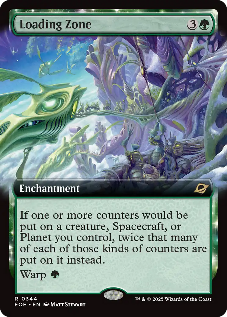 Loading Zone (0344) (Extended Art) - Foil