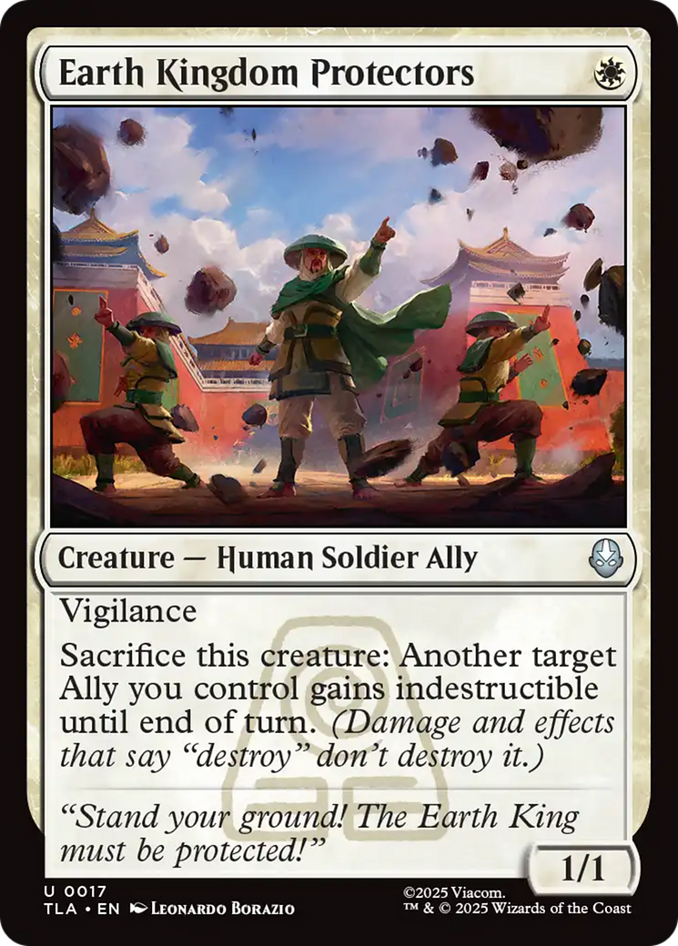 Earth Kingdom Protectors - Foil tla