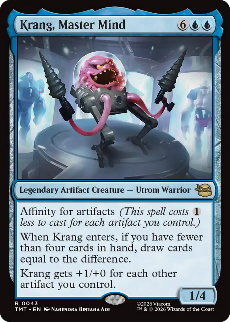 Krang, Master Mind (TMT) - Foil
