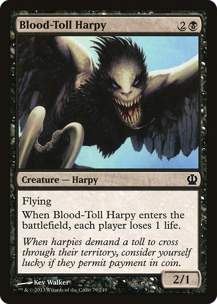 Blood-Toll Harpy - Foil
