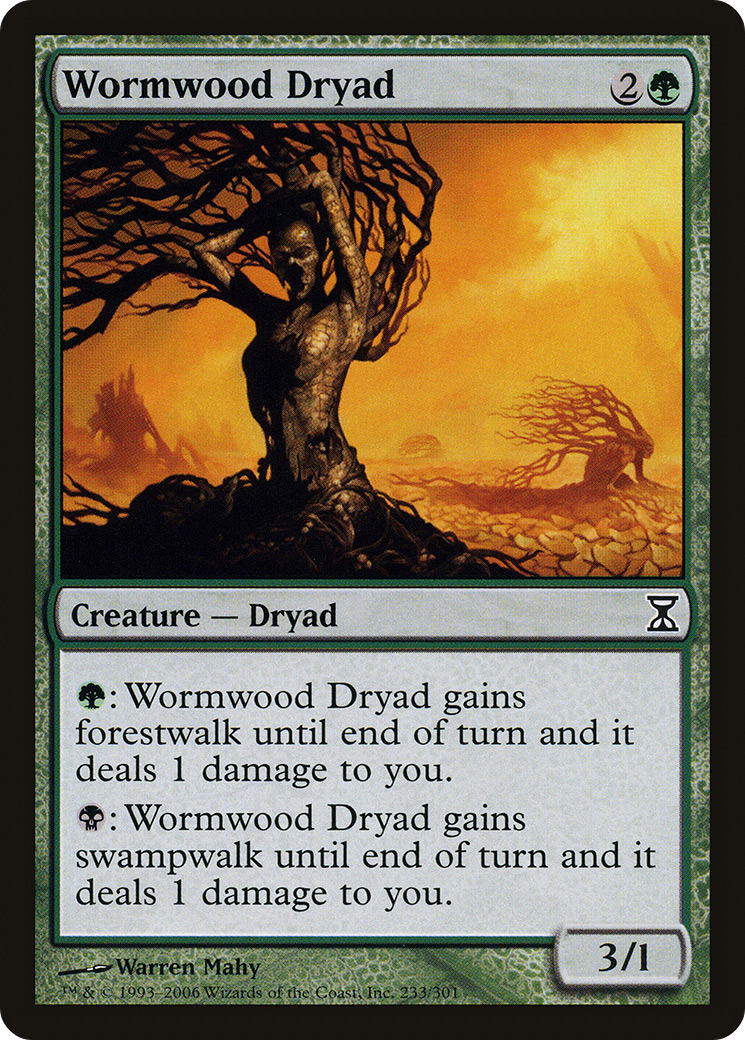 Wormwood Dryad - Foil