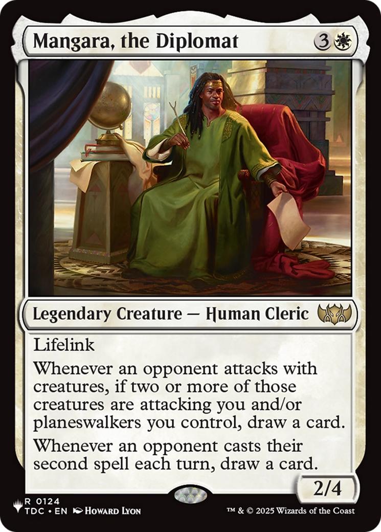 Mangara, the Diplomat (TDC-124) (PLST)
