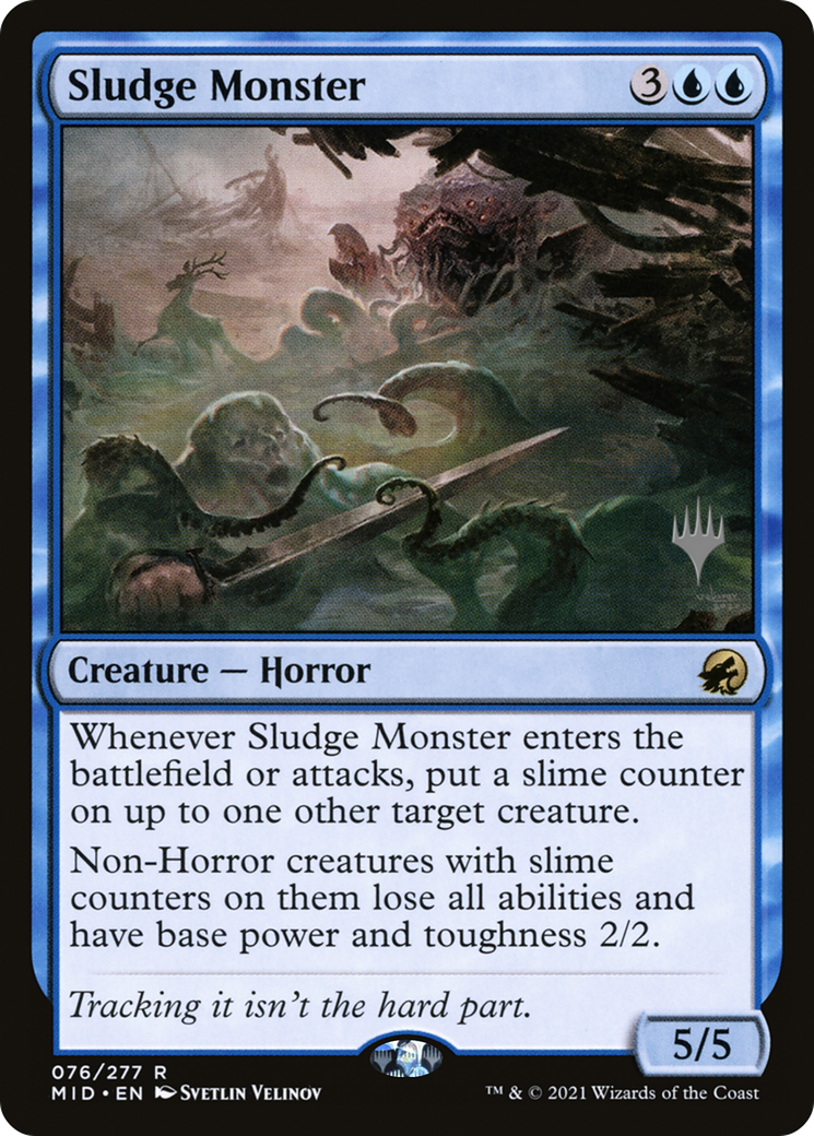 Sludge Monster (076) (Promo Pack) - Foil