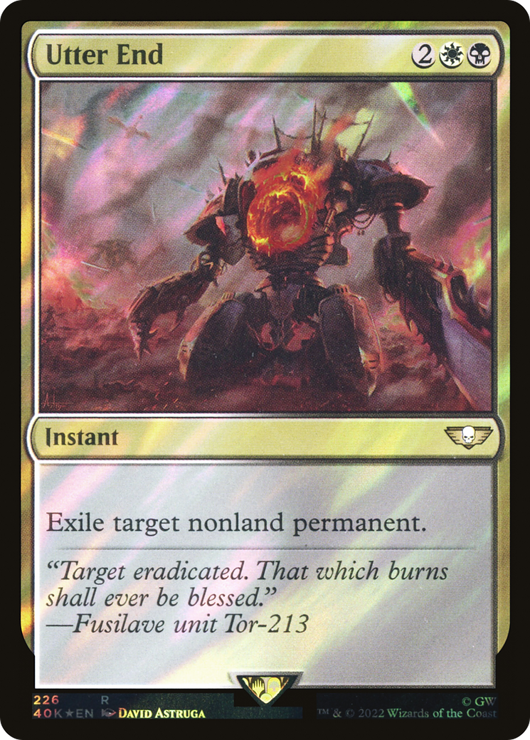 Utter End - Surge Foil