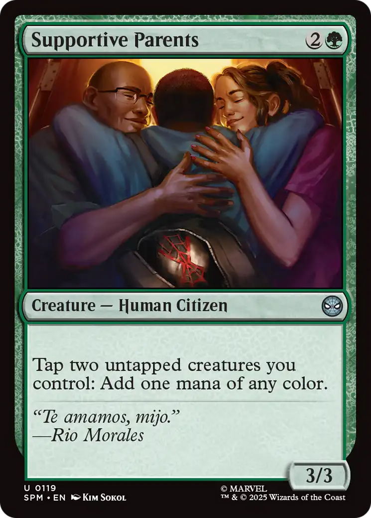 Supportive Parents - Foil