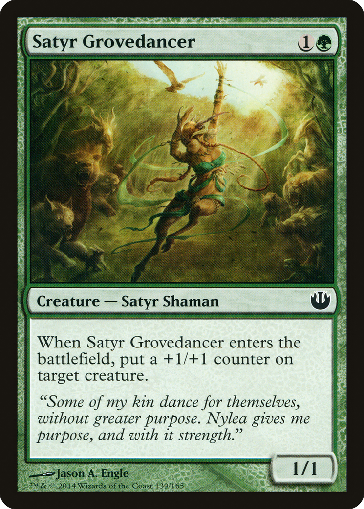 Satyr Grovedancer - Foil